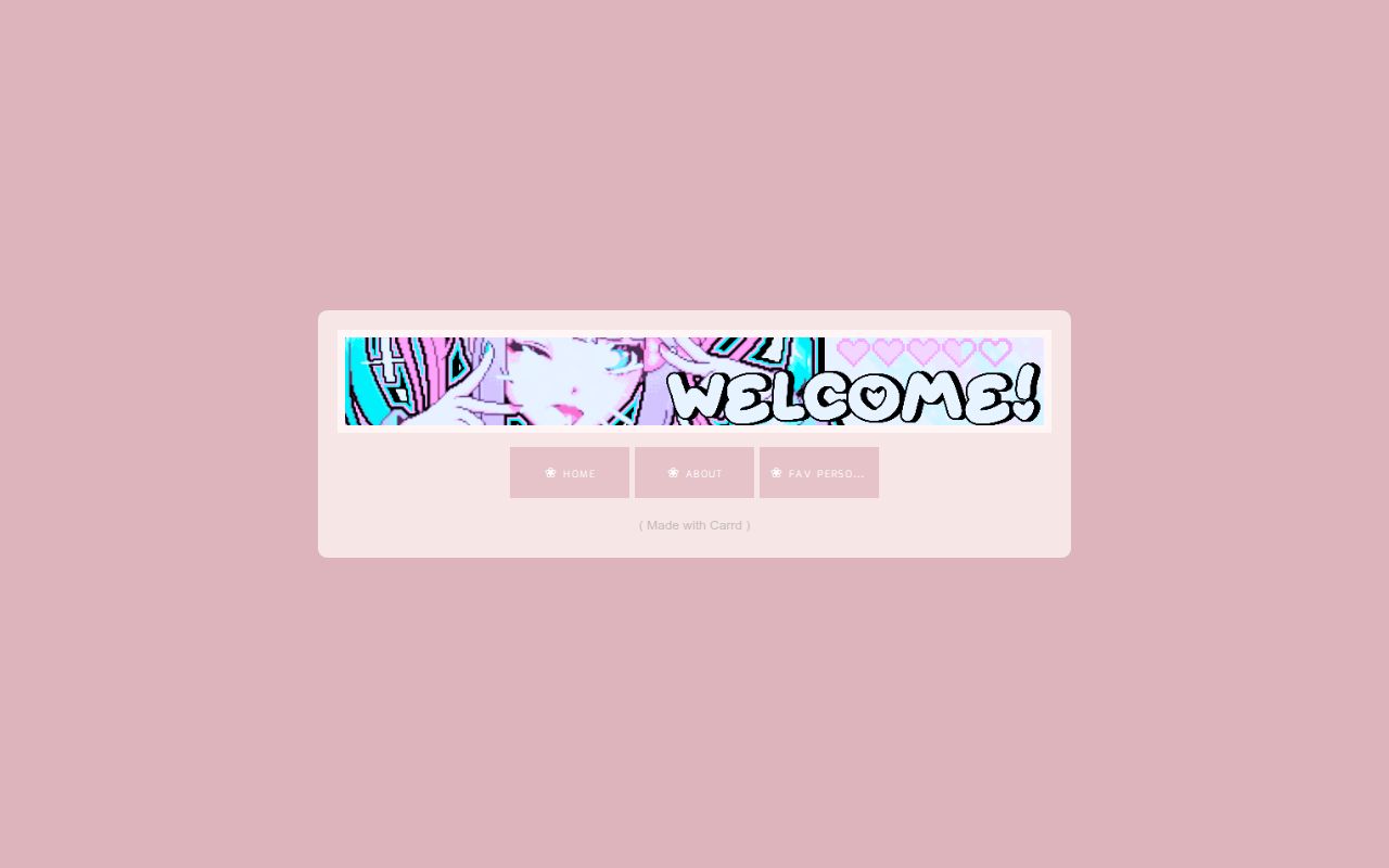 Carrd profile picture for @makica